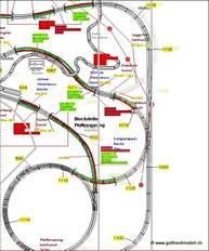 Beide Pläne übereinander