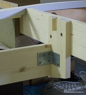 Neue Befestigung im  Wattingertunnel